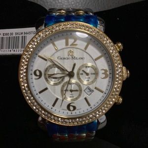 Giorgio Milano watch in gold and silver